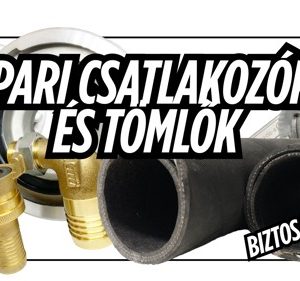 3.Ipari csatlakozók és tömlõk