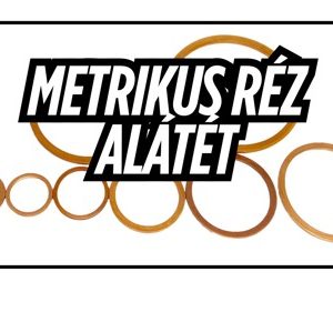 Metrikus Réz Alátét
