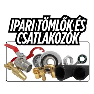 3.Ipari csatlakozók és tömlõk