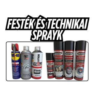 Festék és technikai sprayk