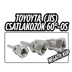 Toyota csatlakozó 60°-os