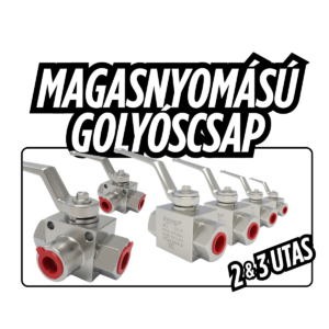 Magasnyomású golyóscsap