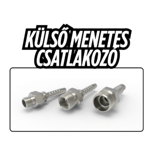 Külsõ menetes csatlakozó