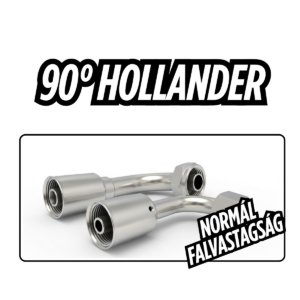 Hollanderes 90°-os csatlakozó